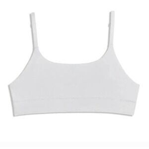 Allbirds Anytime Bralette XL Light‎ Grey Medium Support Organic Cotton Blend